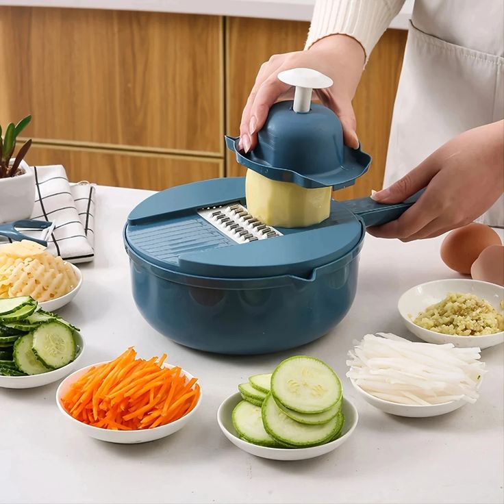 9 IN 1 VEGETABLE SLICER & CHOPPER