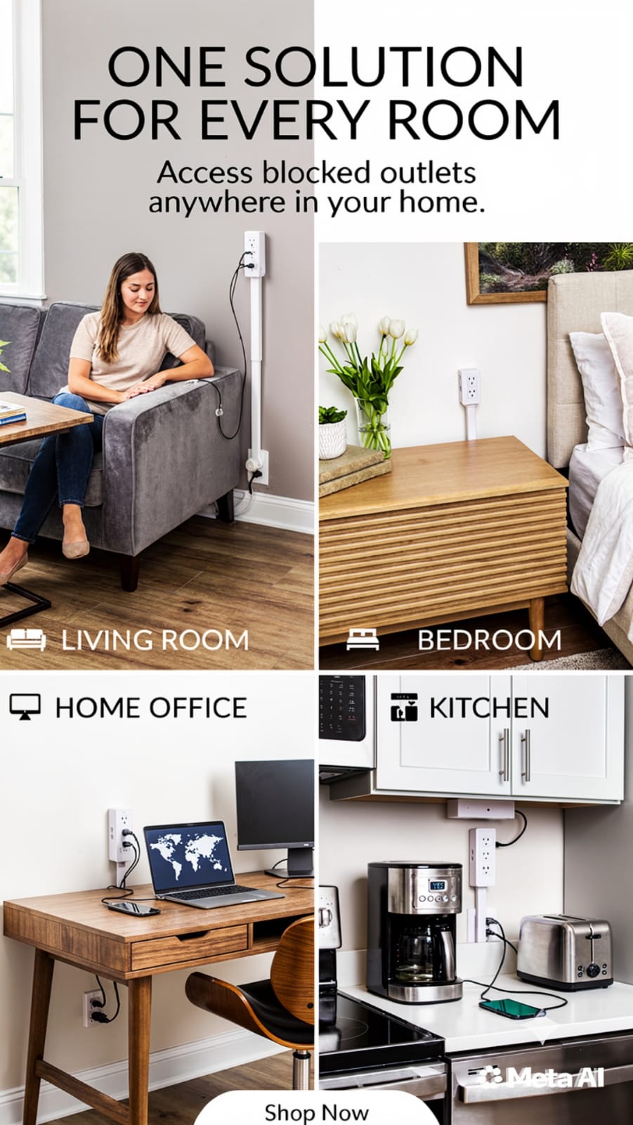 ELECTRICAL OUTLET  EXTENDER