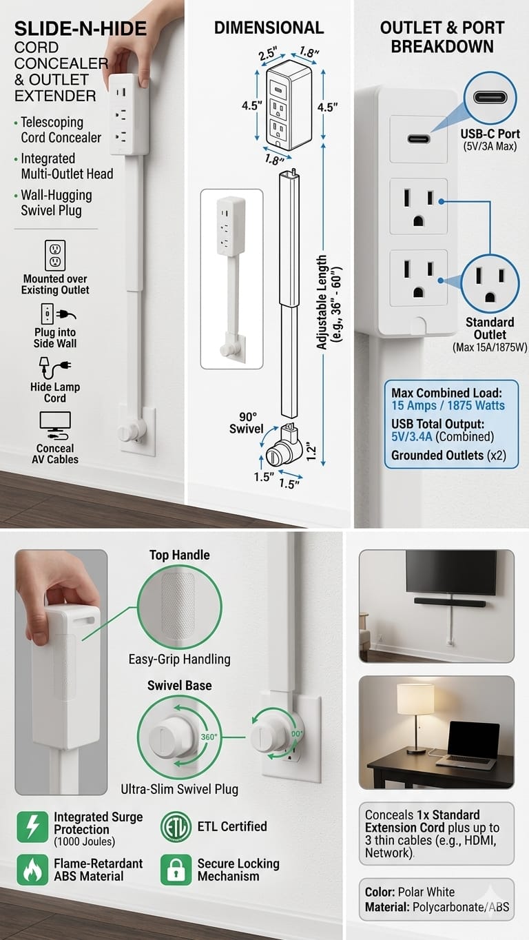 ELECTRICAL OUTLET  EXTENDER